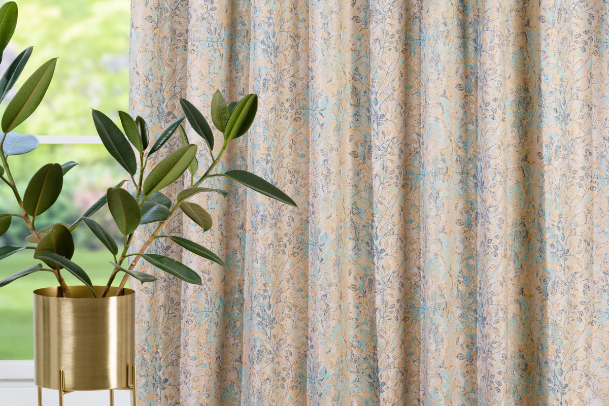 Arezzo Curtain Turqoise