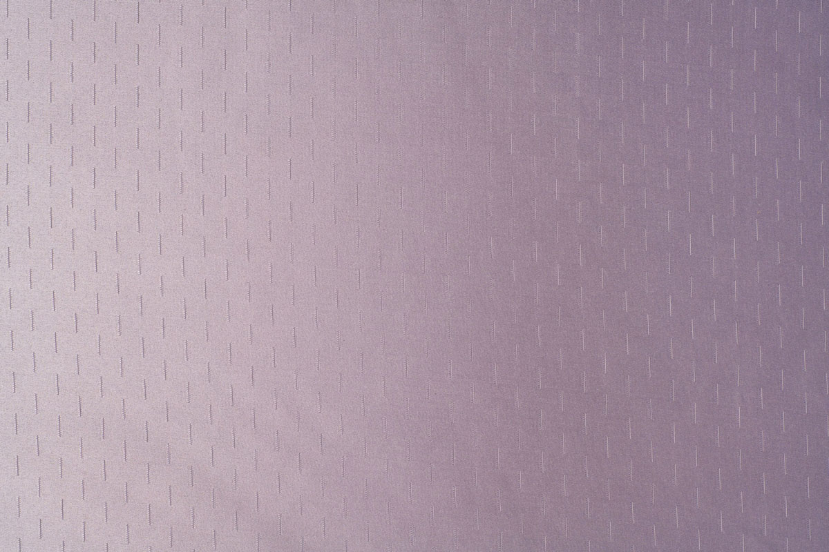 Purple colored curtain fabric