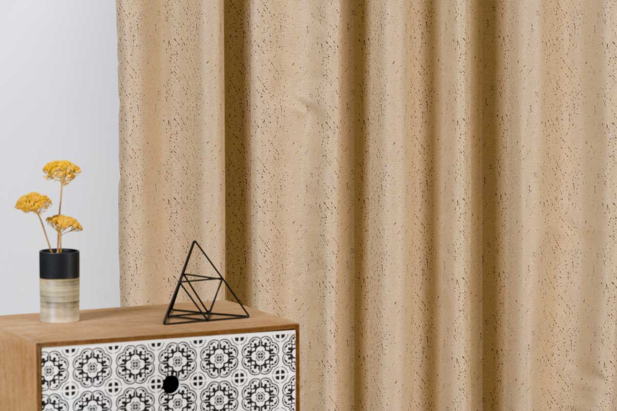 Soho curtain Beige Fabric