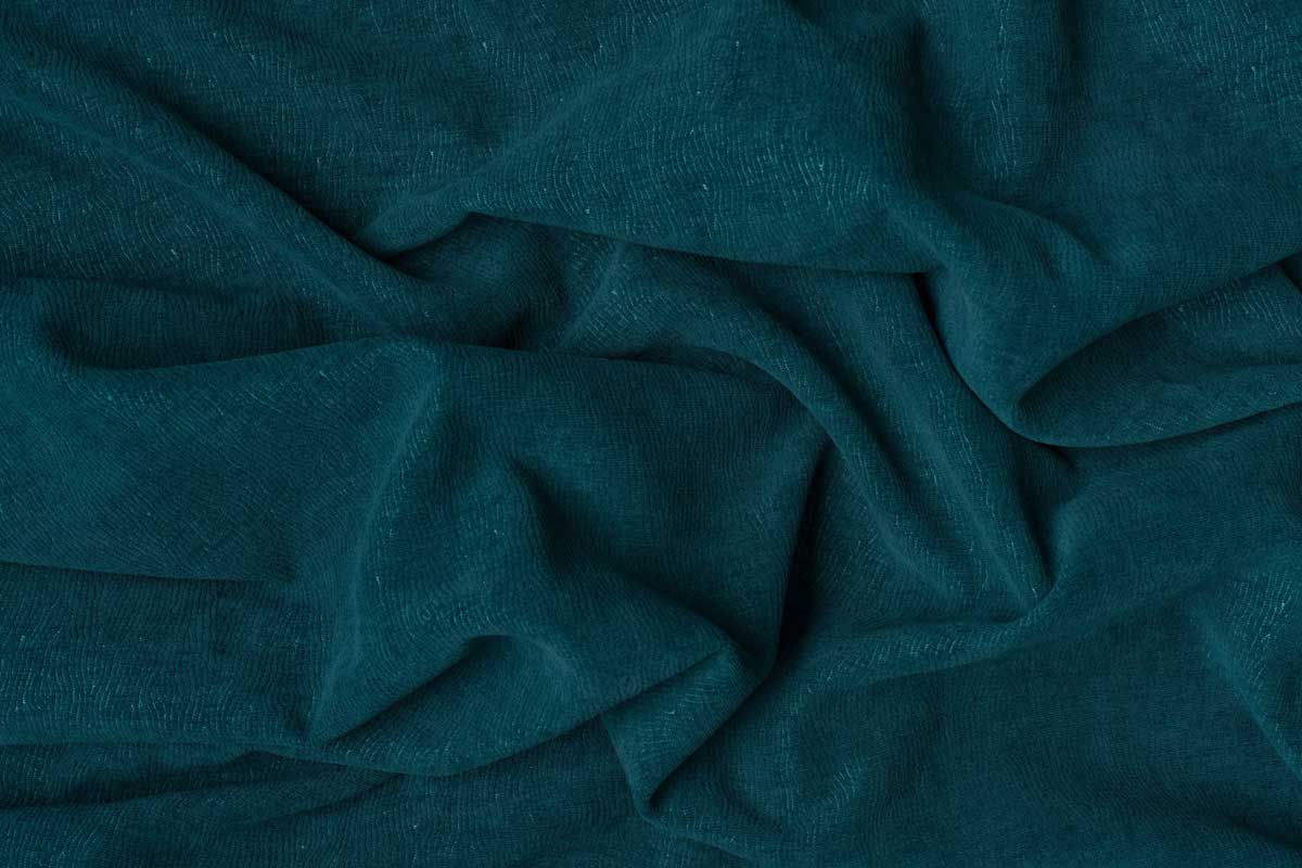 Java Curtain Emerald green fabric