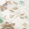 Kassandra Curtain turquoise flower pattern fabric