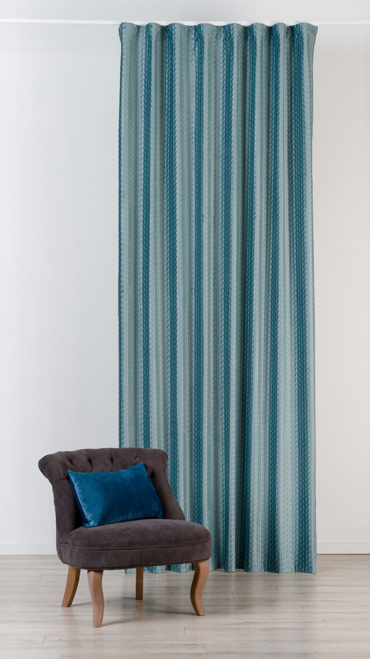 Scarabeo Curtain mint green colored fabric