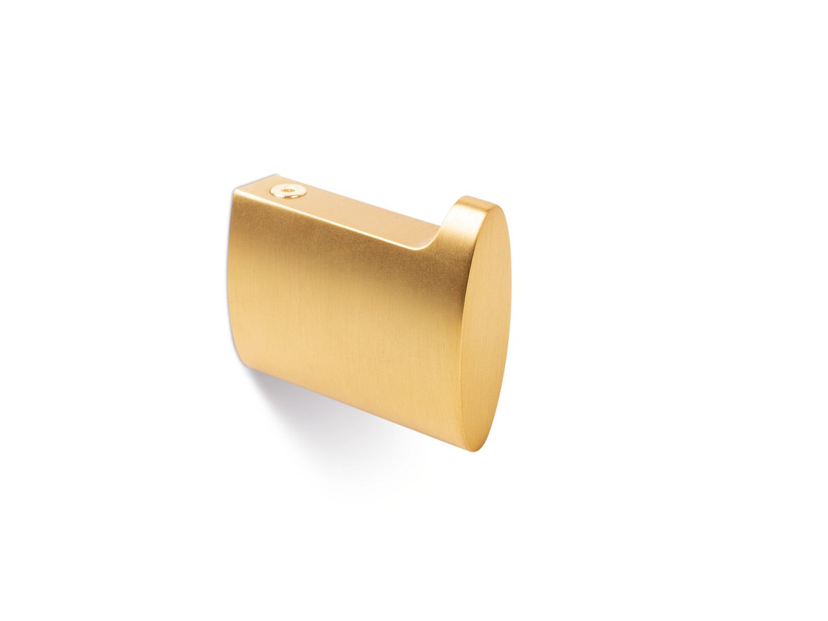 brushed gold takk wall hook