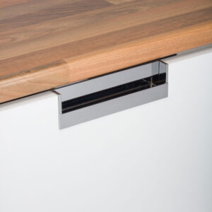 Flat chrome Handle