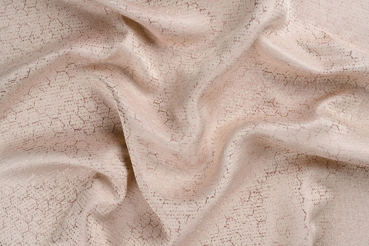 Agadir Curtain pink fabric