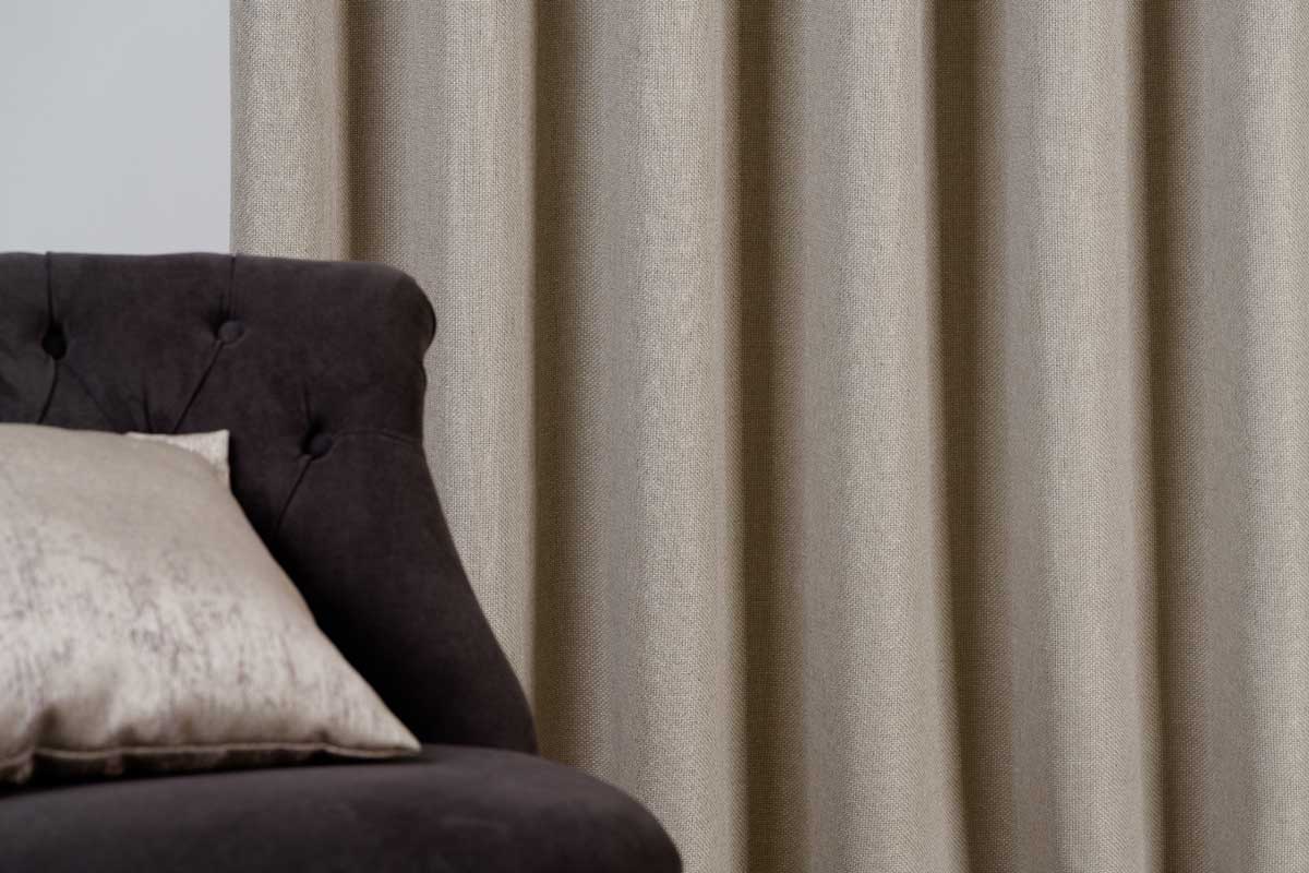 Cheer Curtain coffee fabric