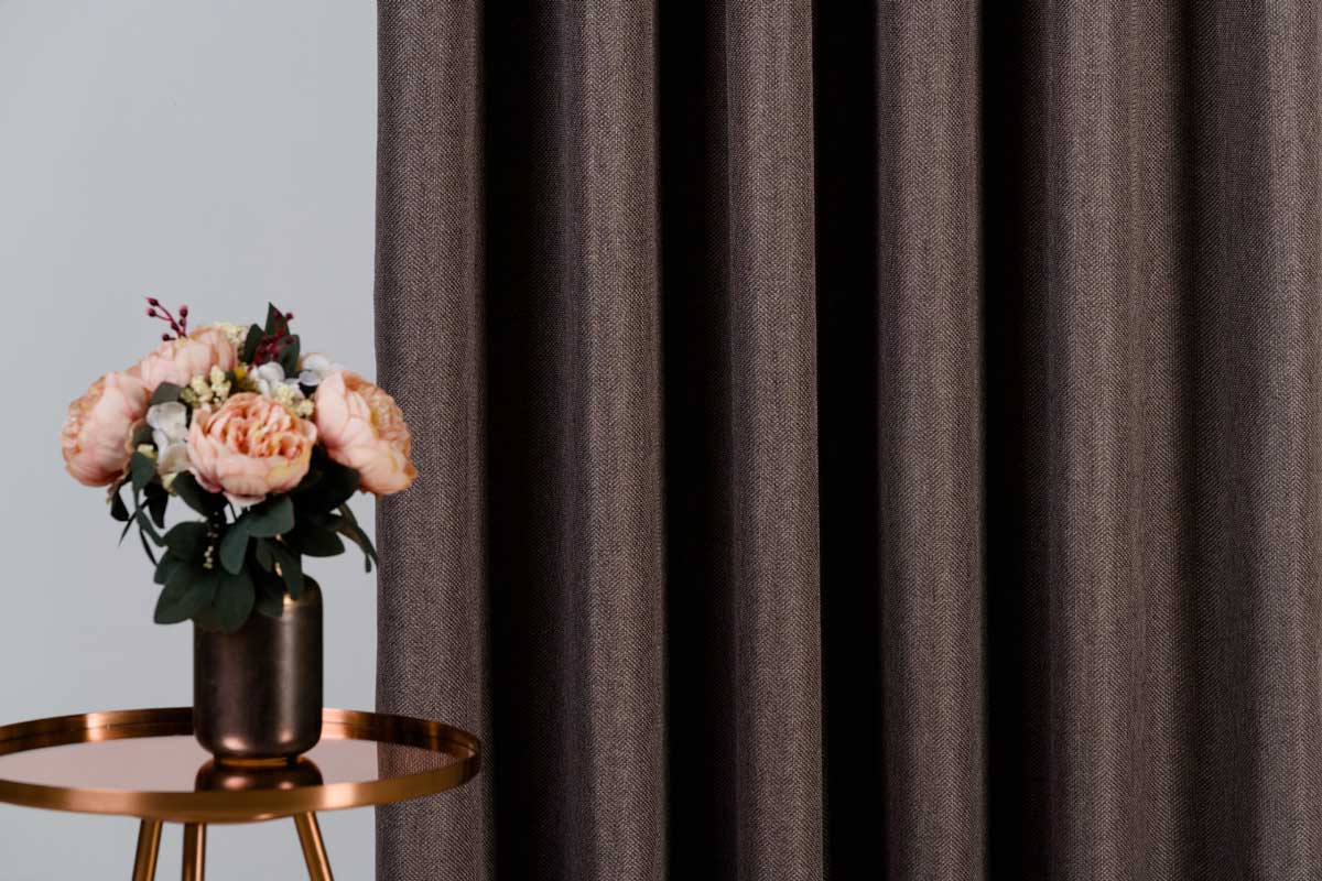 Cheer Curtain grey fabric