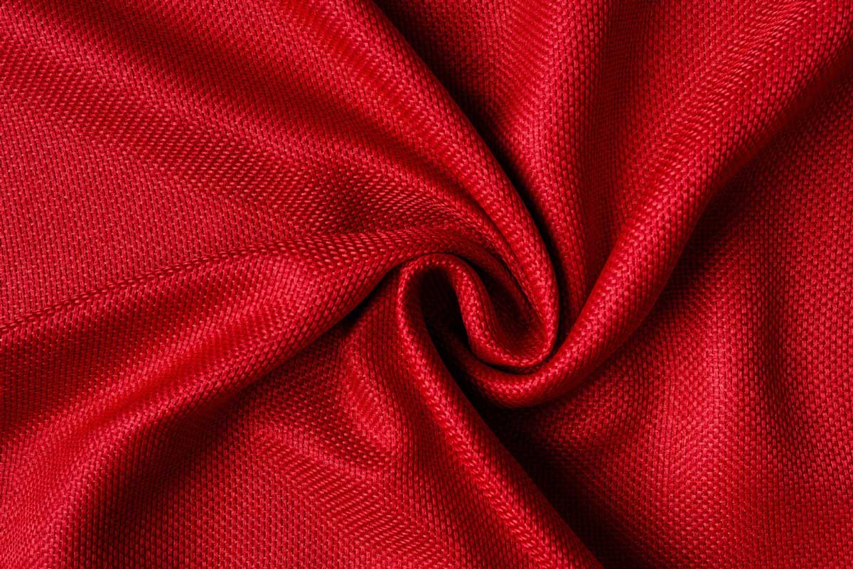 Cheer Curtain red fabric