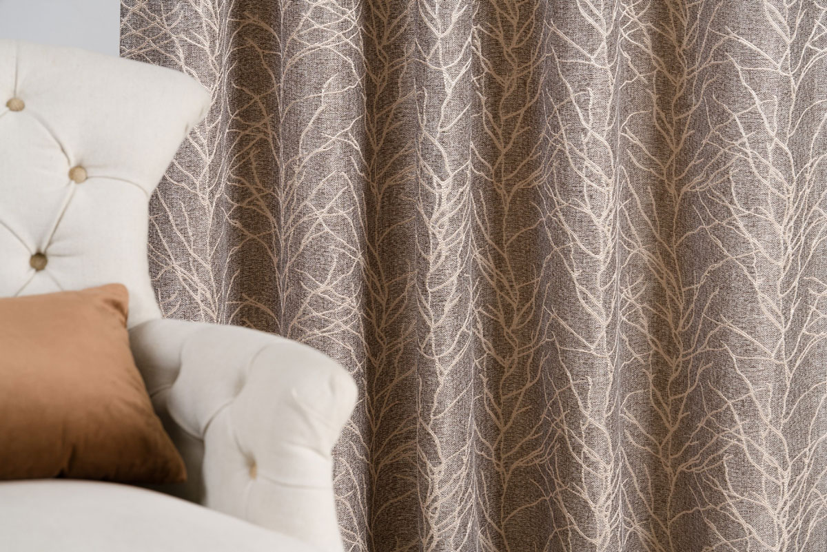 Norrland Curtain dark grey fabric