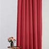 Tyler Curtain red fabric