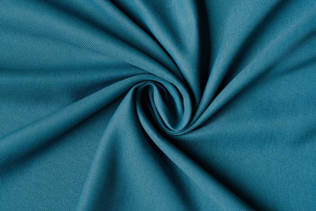 Tyler Curtain turquoise fabric
