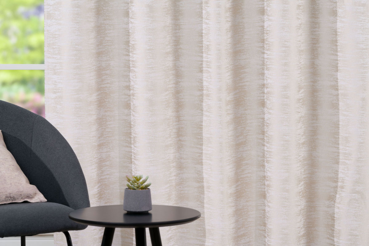 Nympha Curtain beige fabric