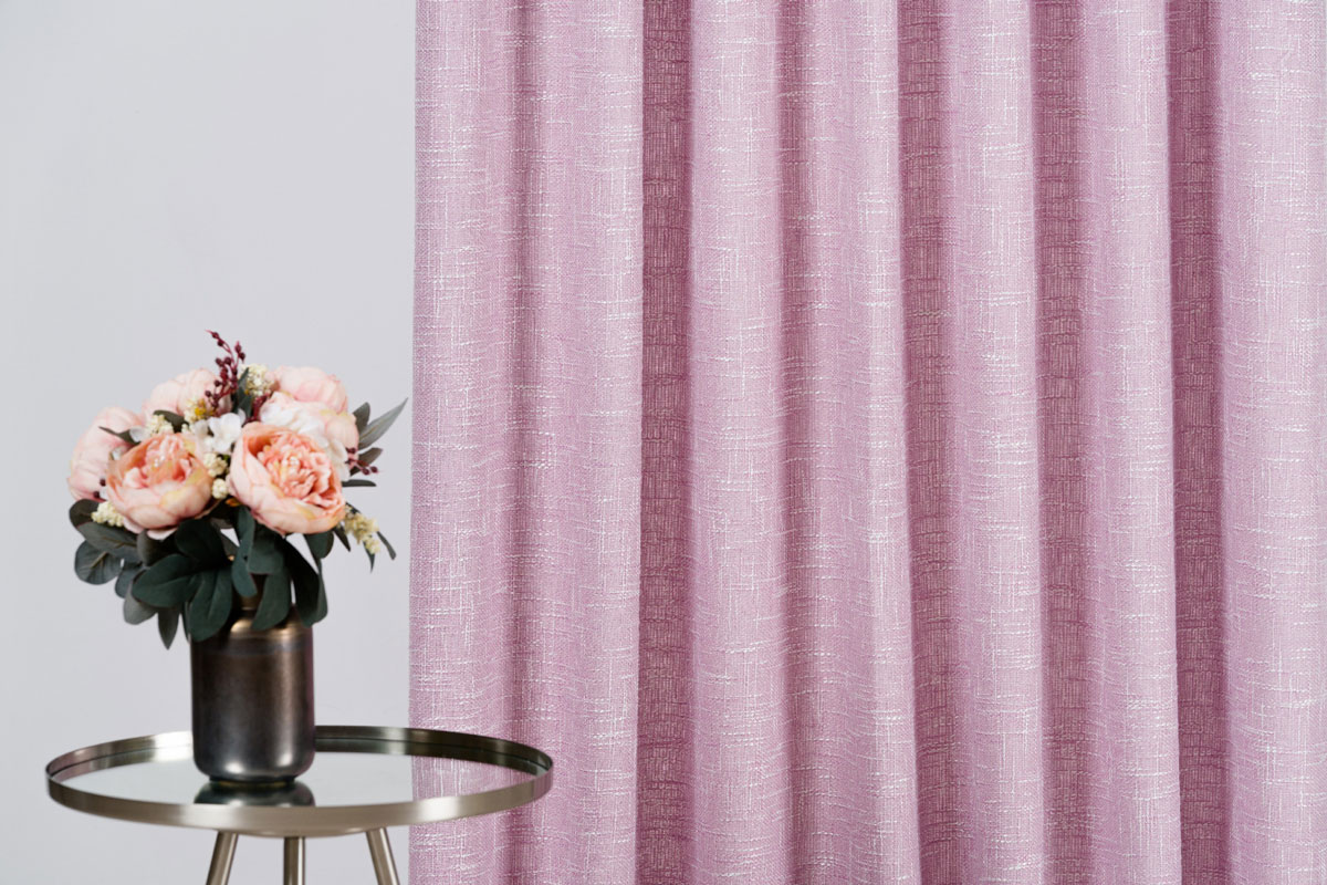 Riva Curtain pink fabric
