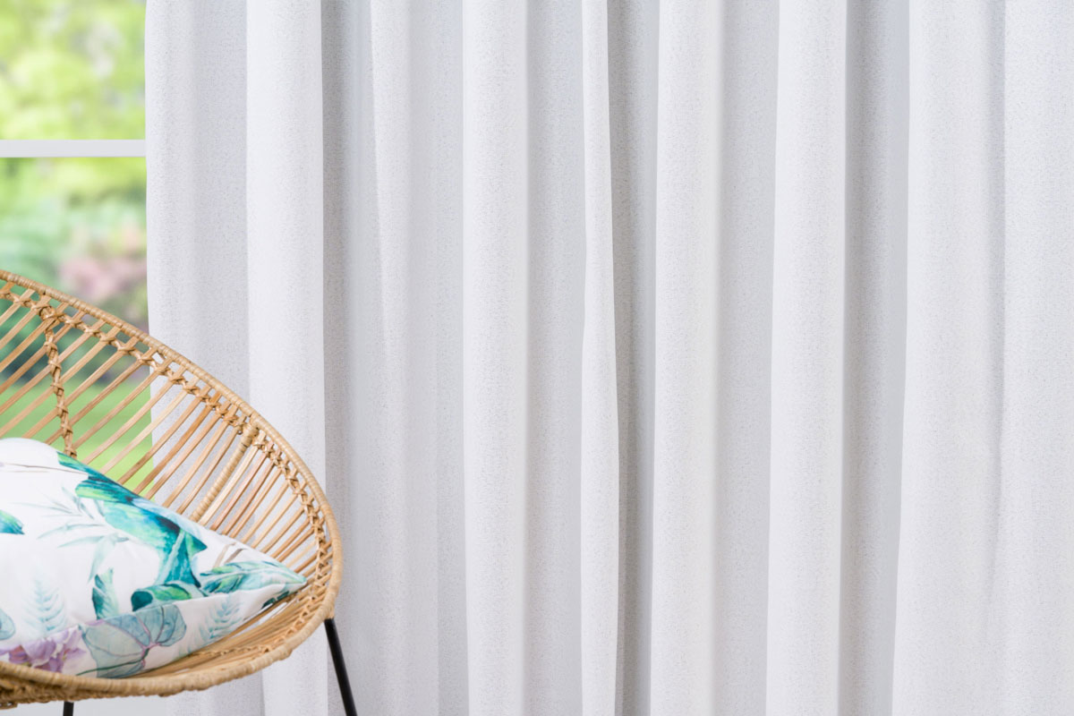 Ares Curtain grey fabric