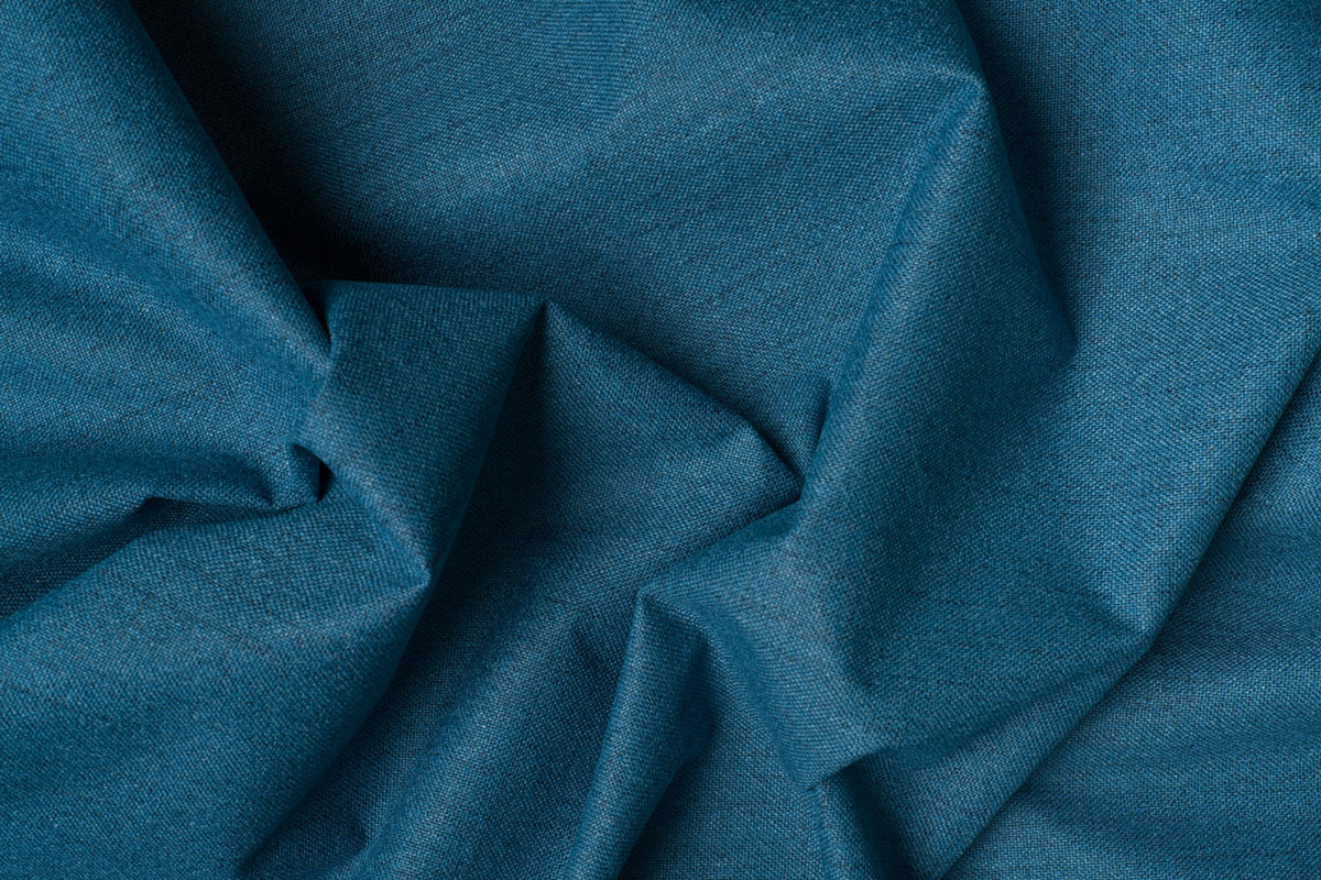 Ares Curtain blue fabric