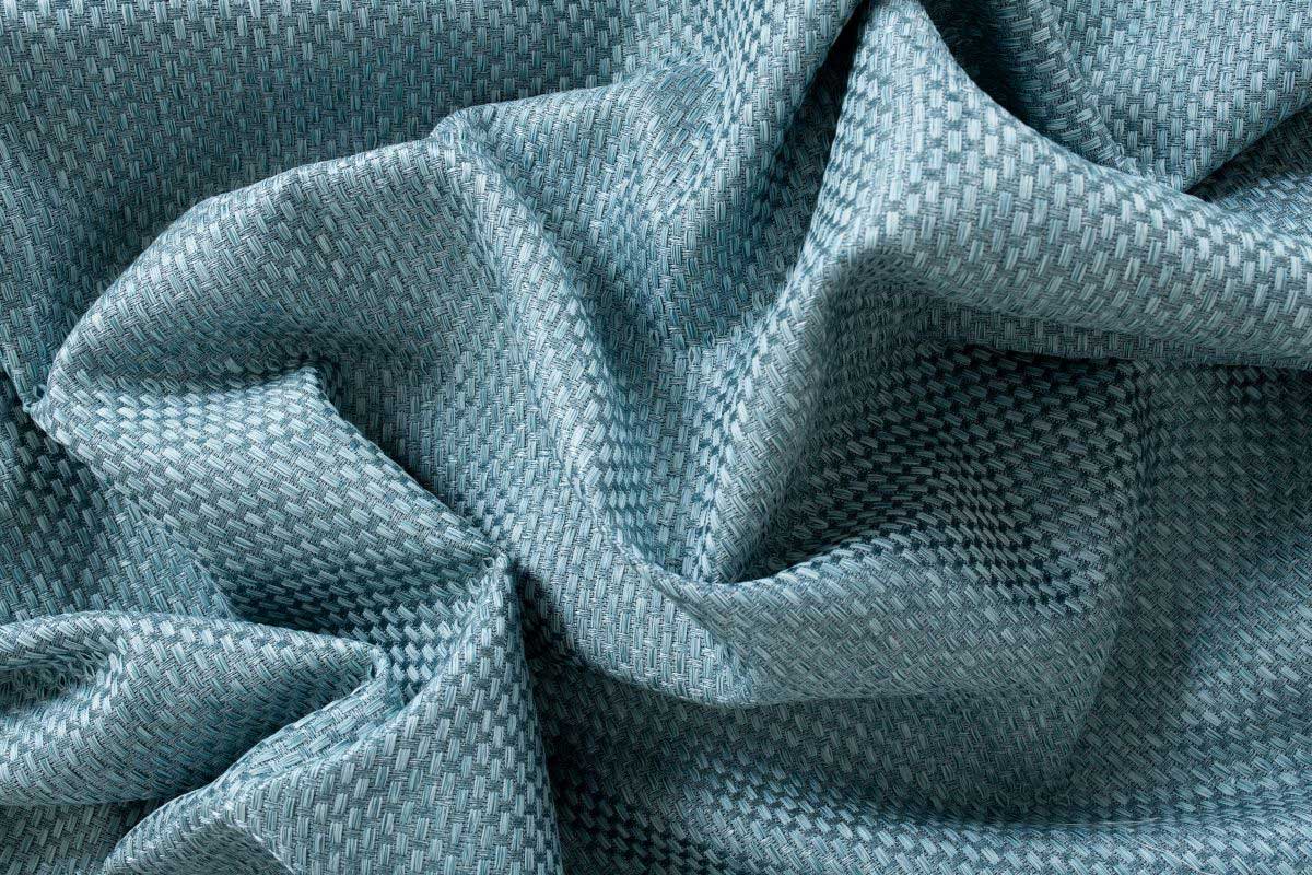 Atacama Curtain turquoise fabric