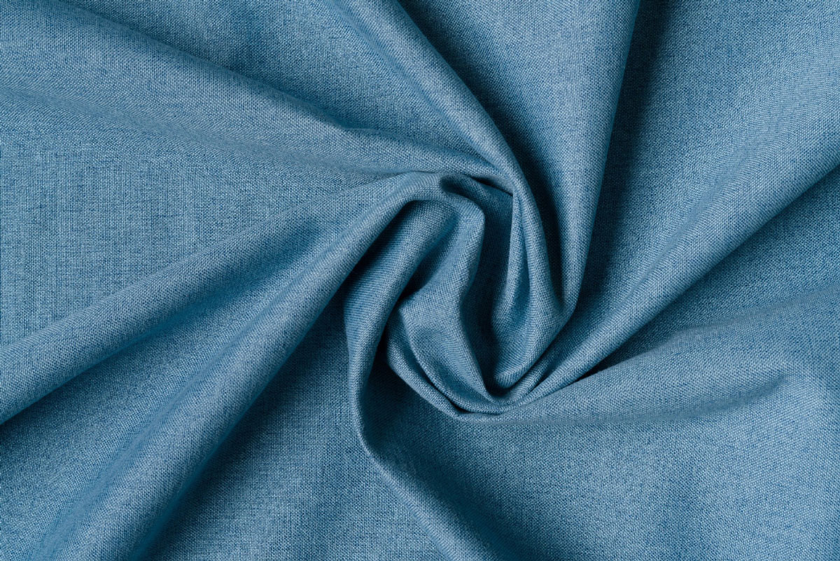 Atlas Curtain blue fabric
