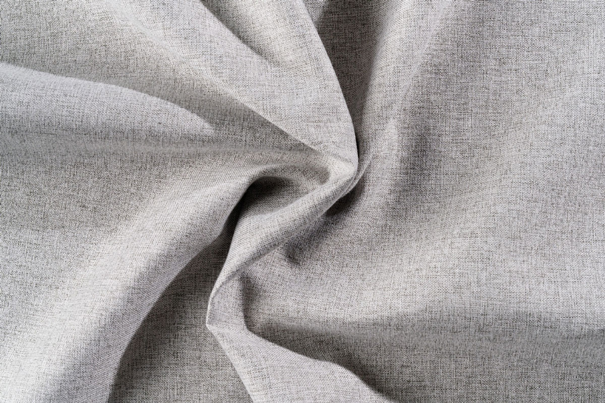 Atlas Curtain grey fabric