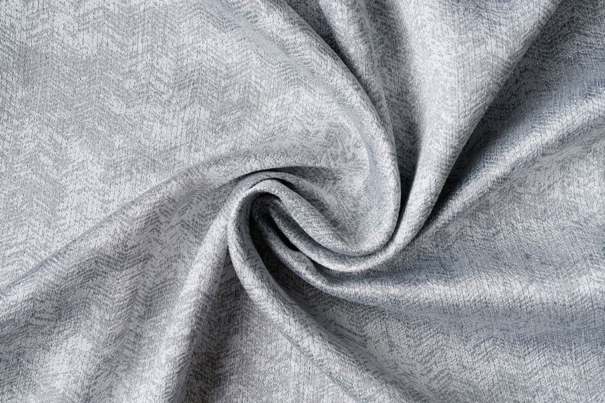 Atticus Curtain grey fabric
