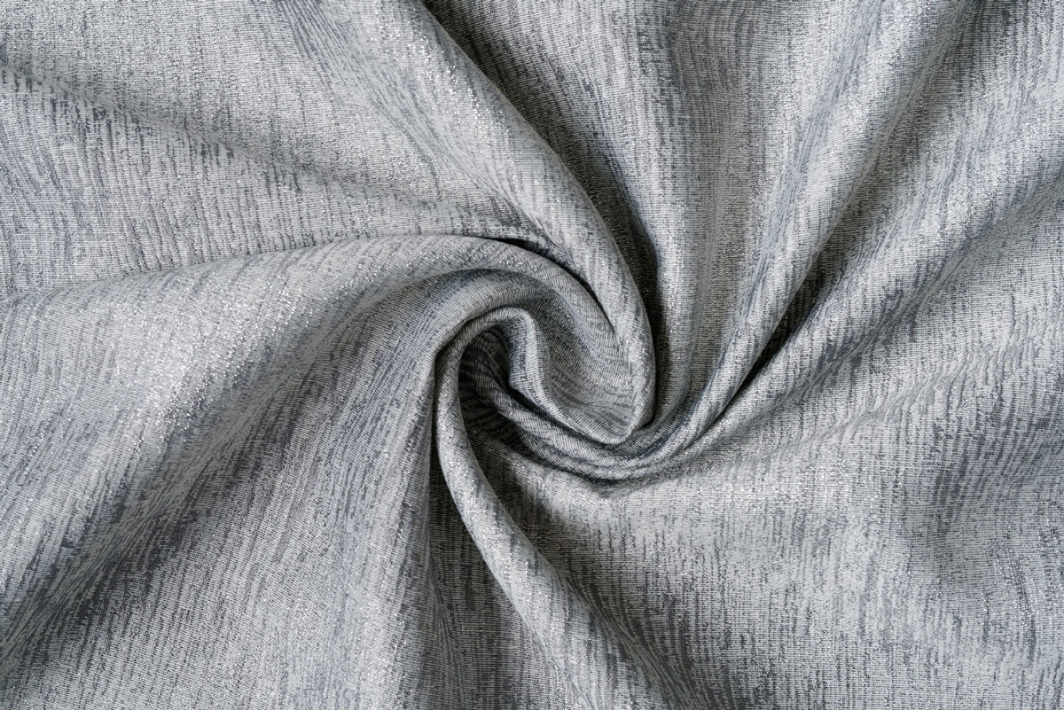 Durante Curtain grey fabric