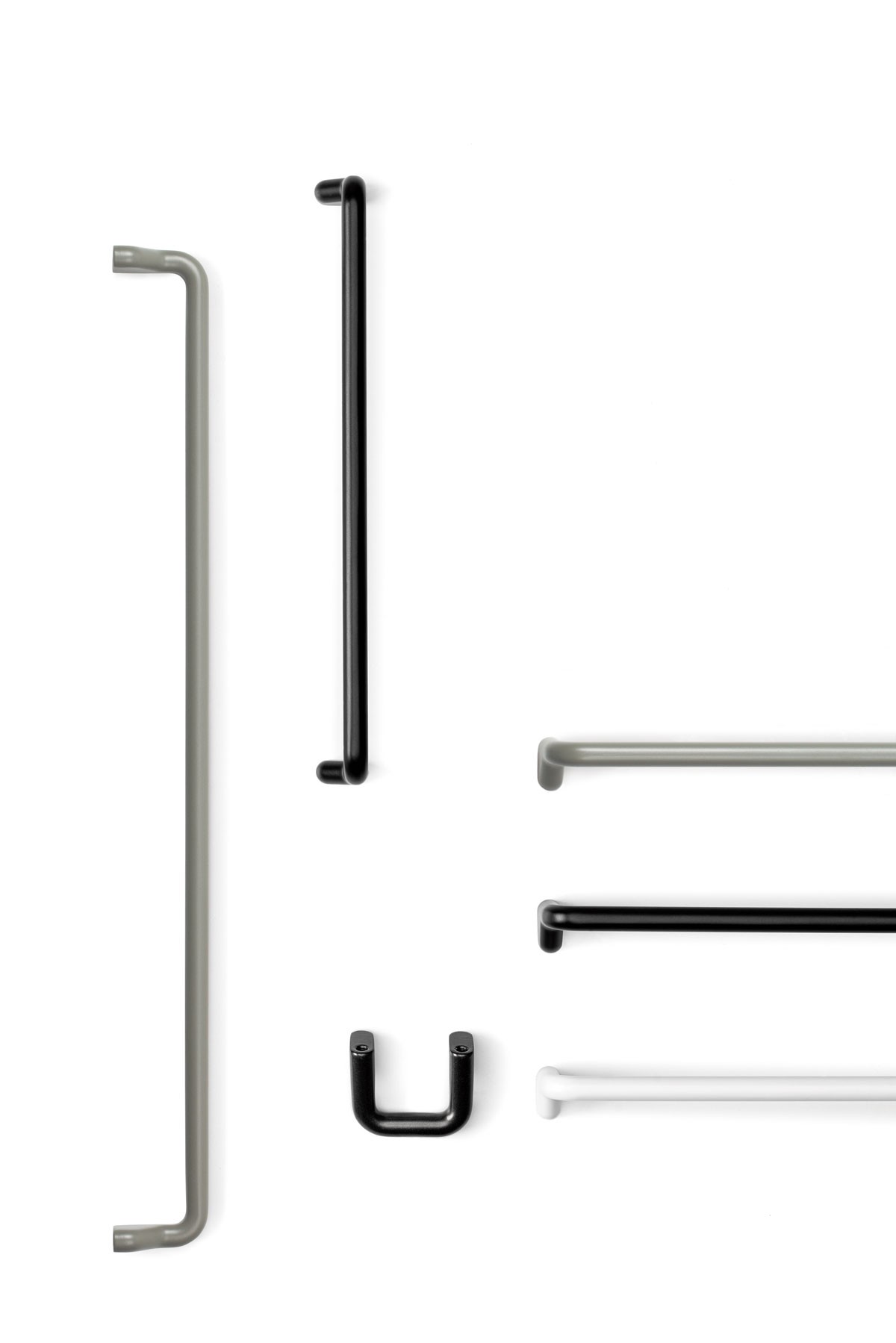 Soft multicolor handles