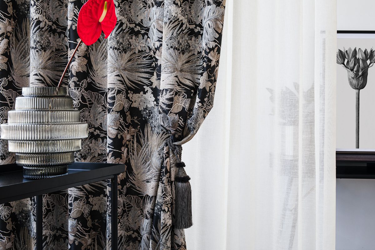 California black colored material