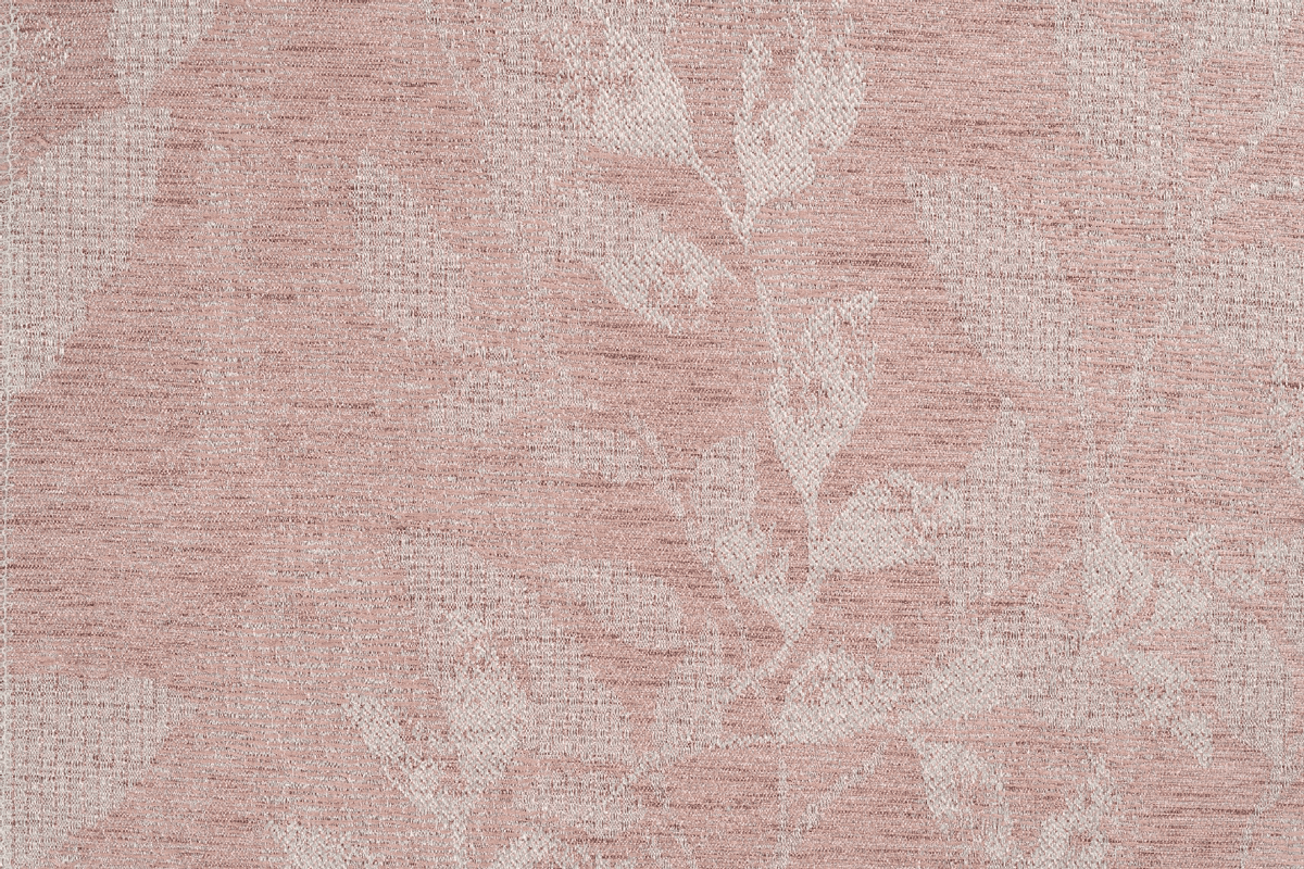 marsala pink colored material curtain