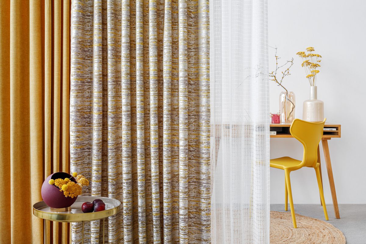 mohave multicolor colored material curtain