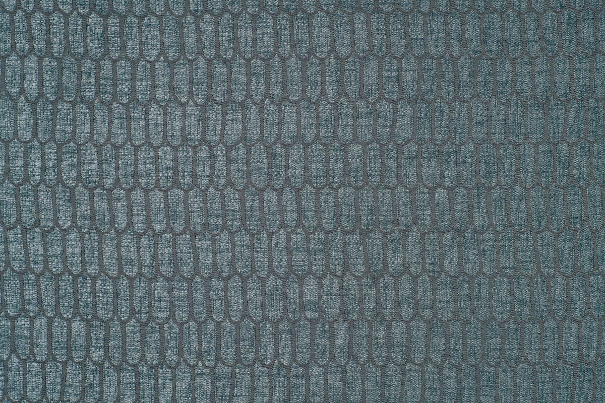 ruben blue colored material curtain