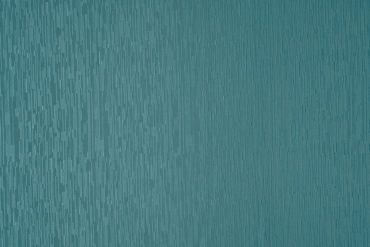 bellagio blue colored material curtain