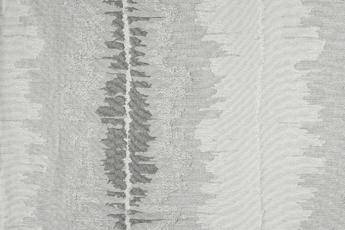 gaia grey colored material curtain
