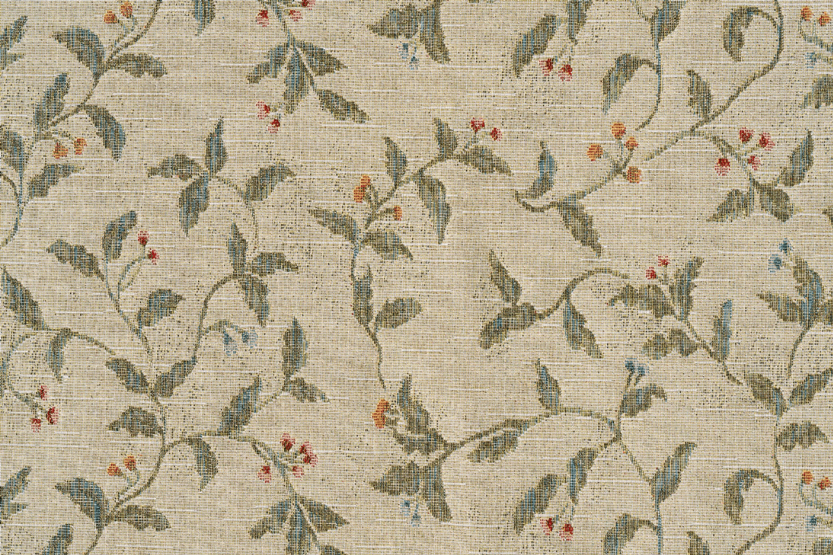 merlyn green colored material curtain