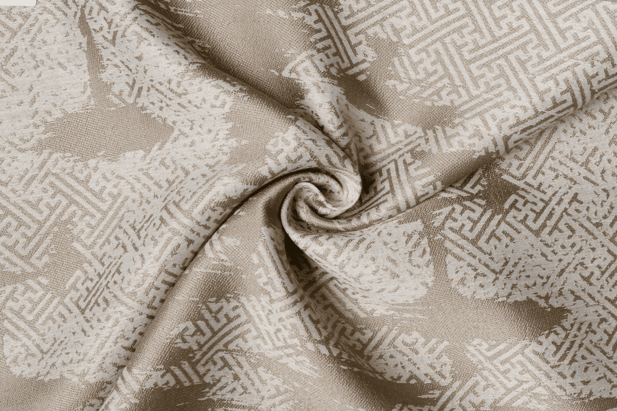 tagus beige colored material curtain