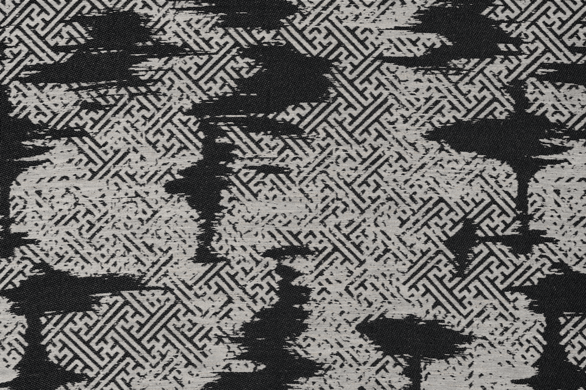 tagus black colored material curtain