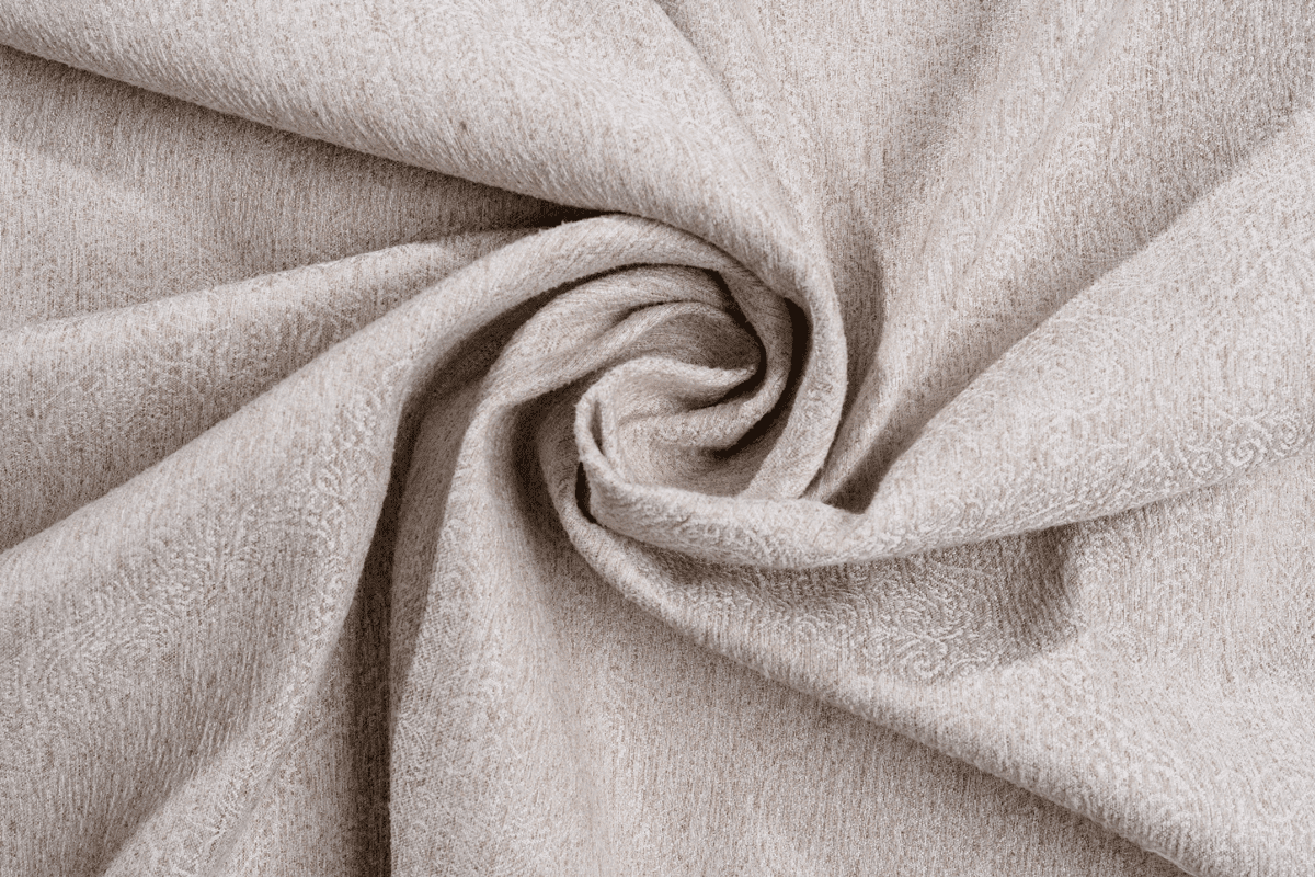 segovia white colored material curtain