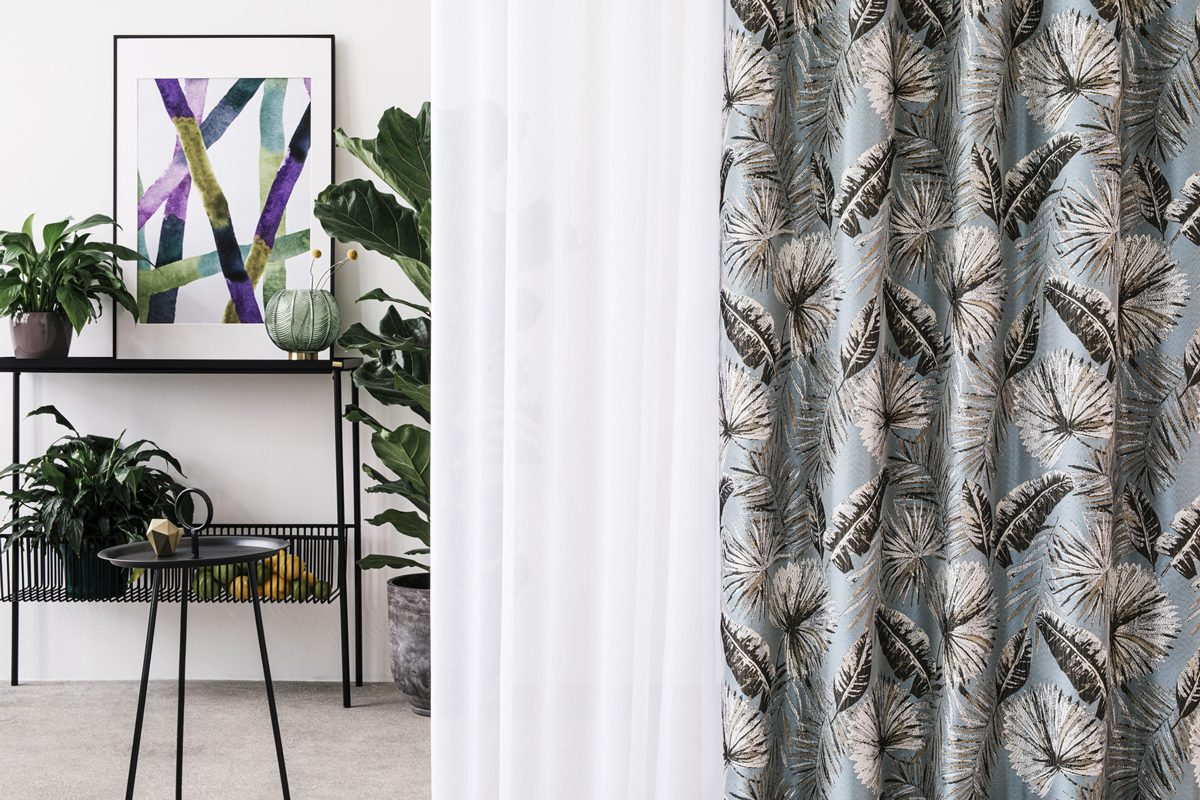 Euphoria blue colored material