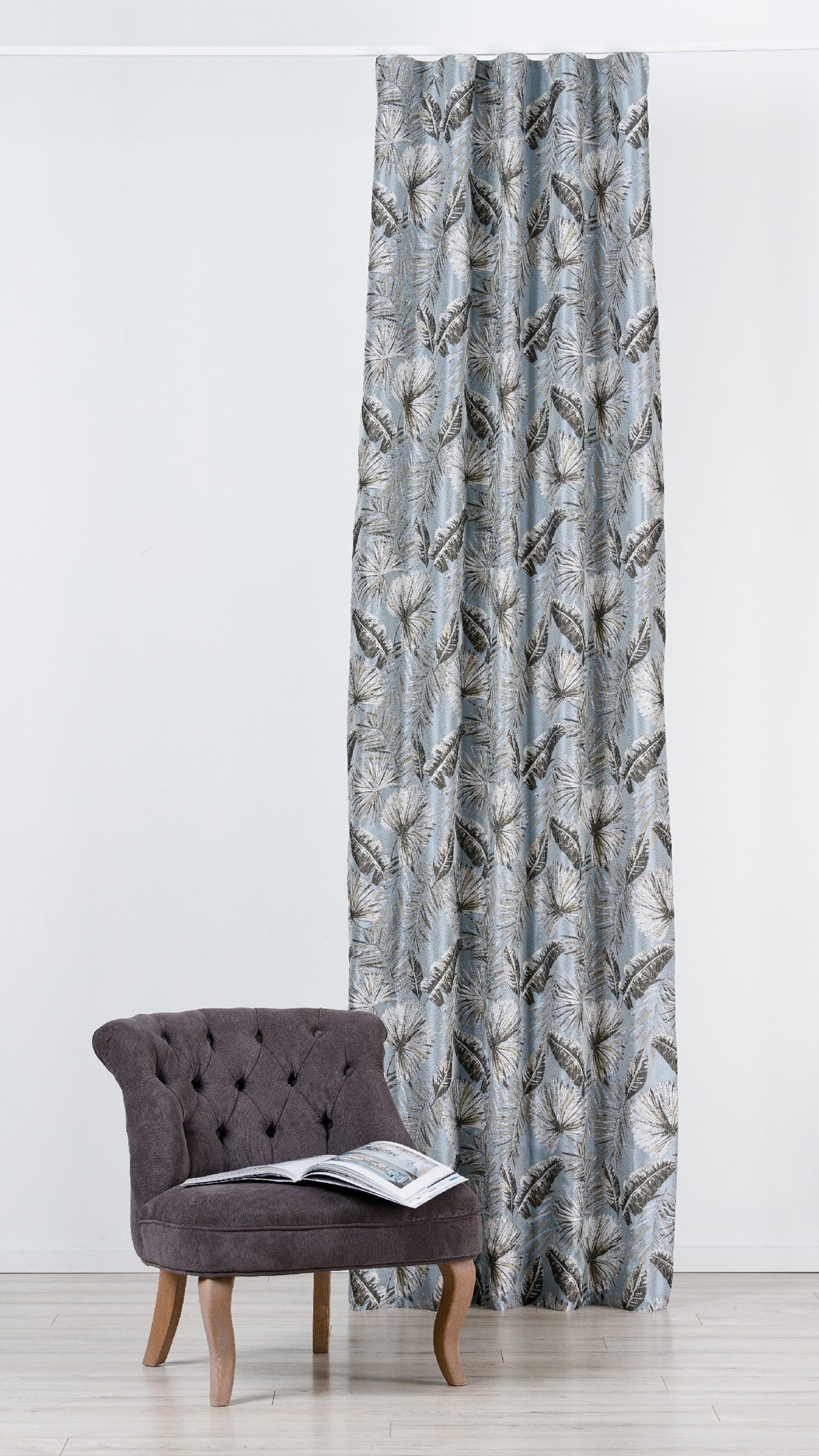 Euphoria blue colored material