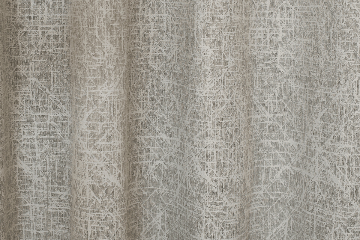 graphen green colored material curtain