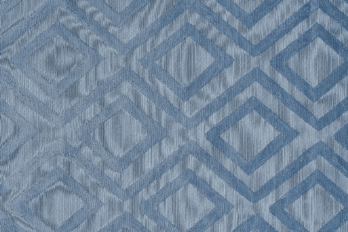 giuseppe blue colored material curtain