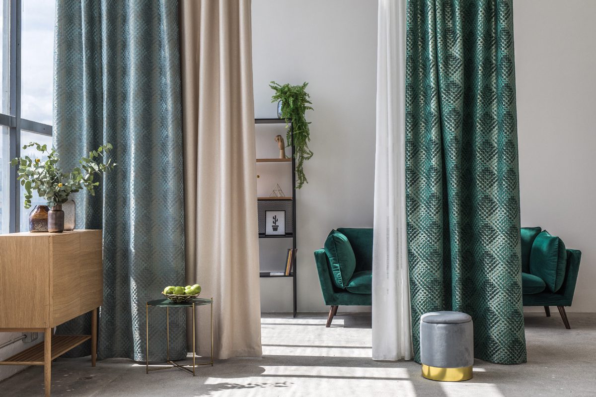 Marazzi green colored material