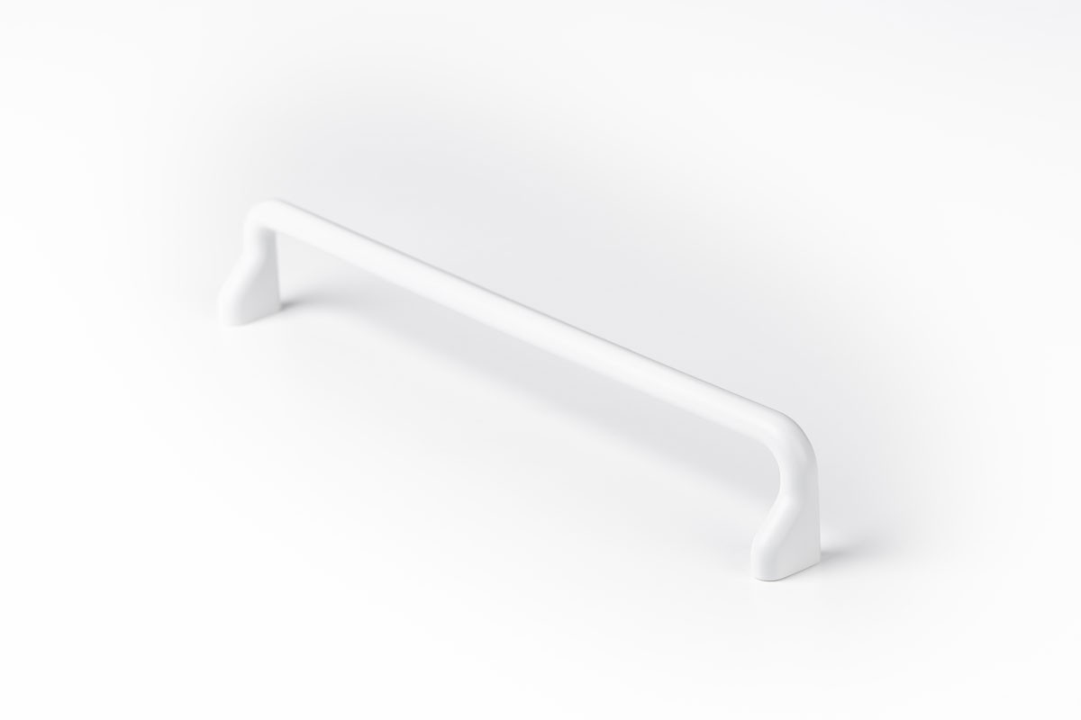 Soft white handles