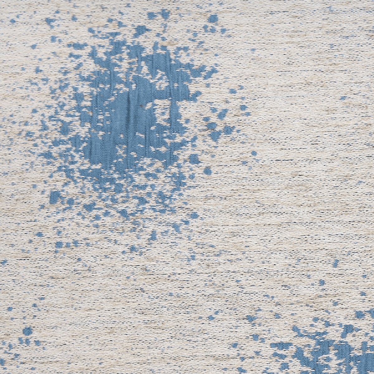 tagus blue colored material curtain