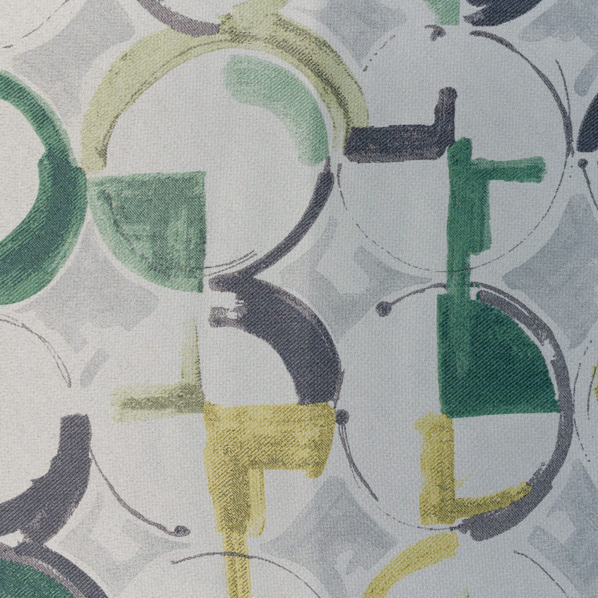 noto green colored material curtain