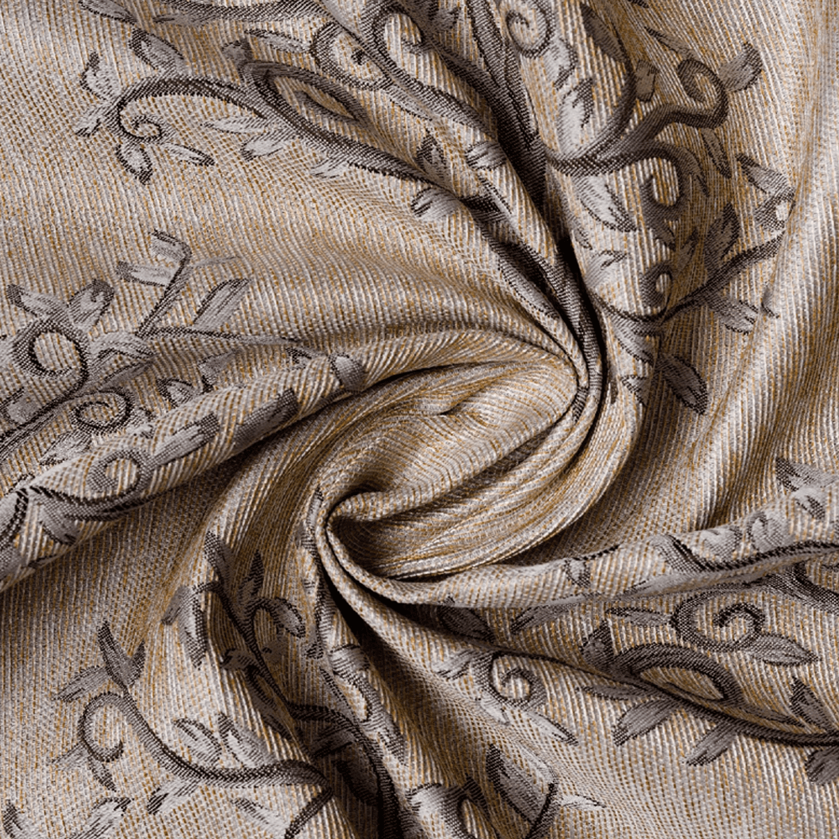 erinn beige colored material curtain