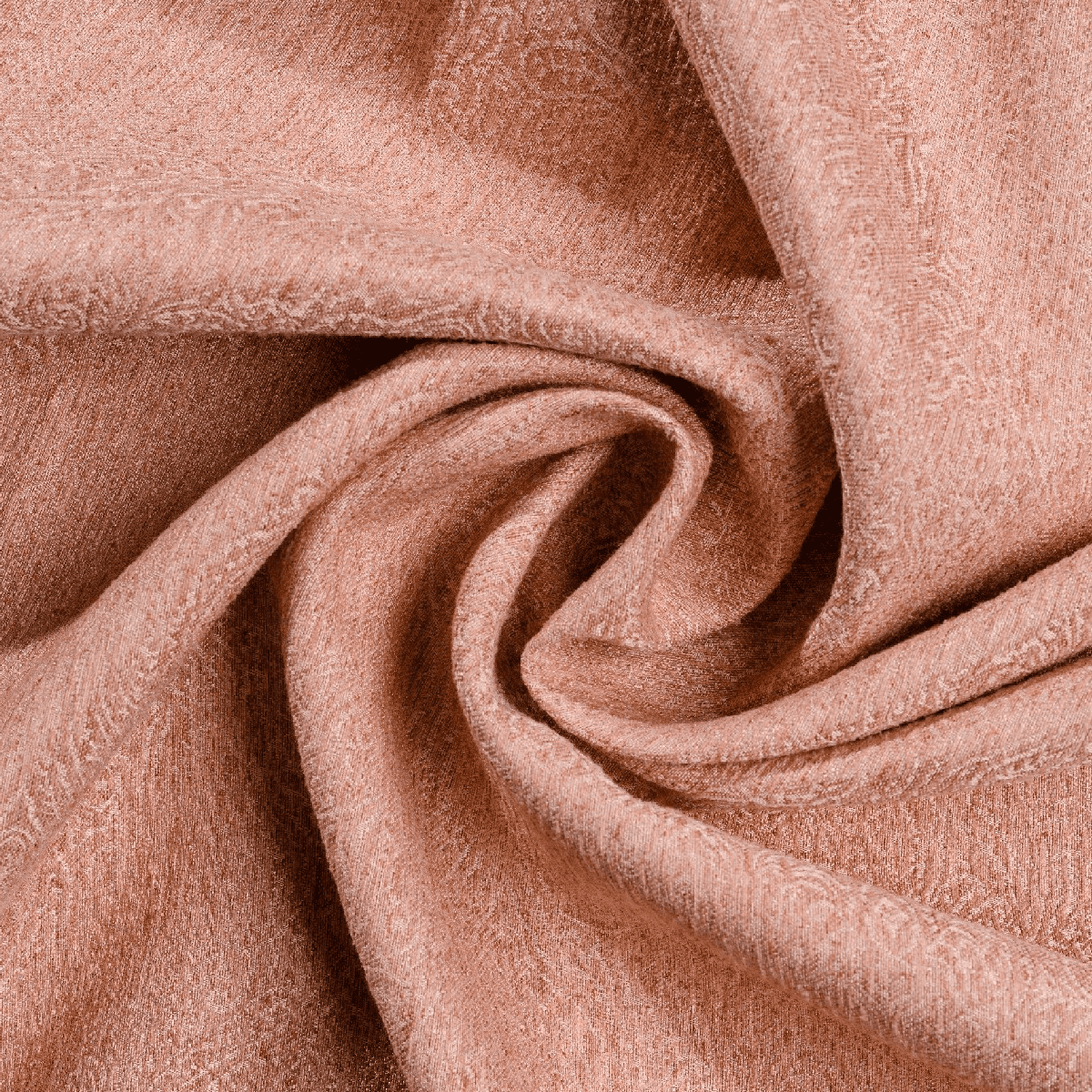 segovia pink colored material curtain