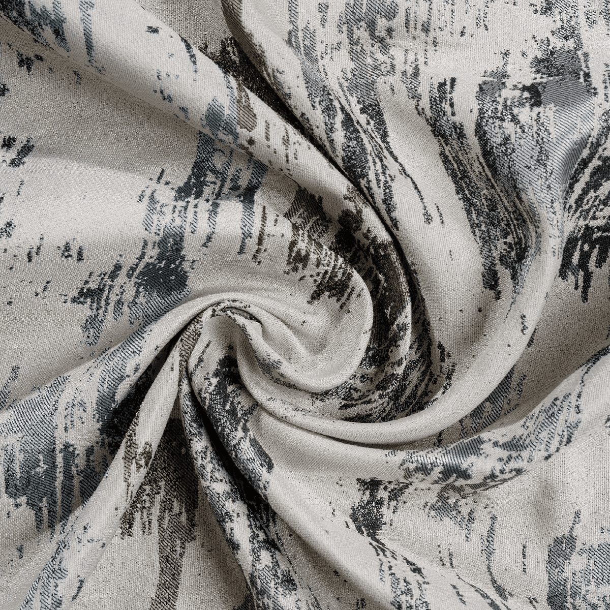 fusion grey colored material curtain