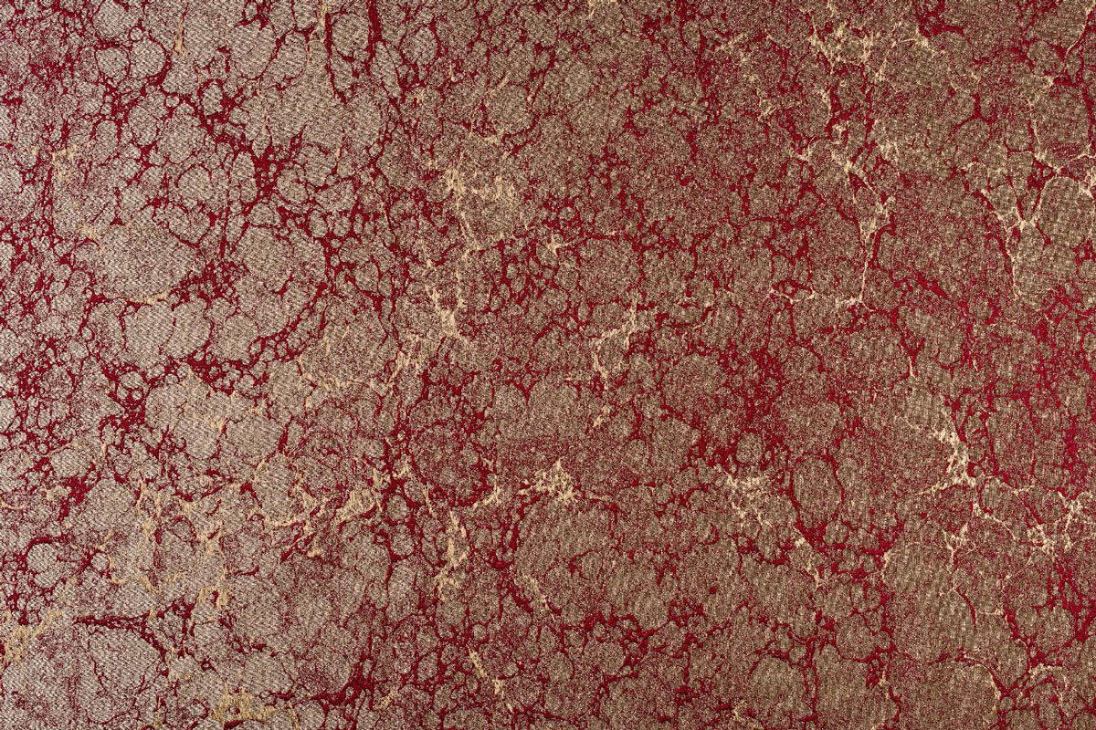 alchemia red print curtain