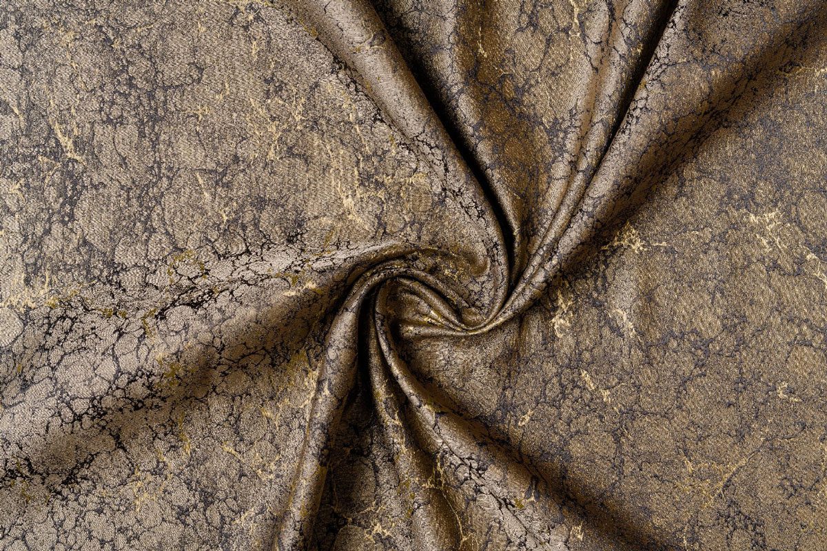 alchemia gold print curtain