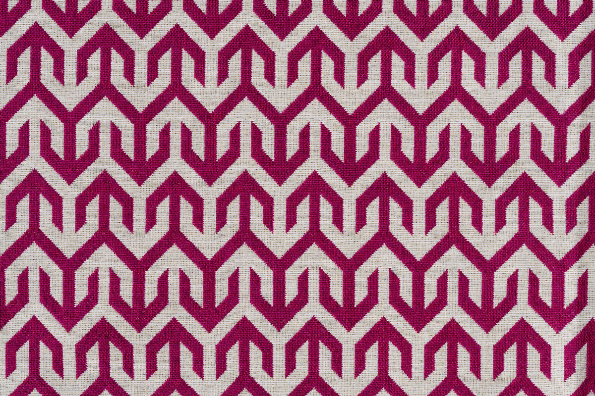 bengal purple print curtain