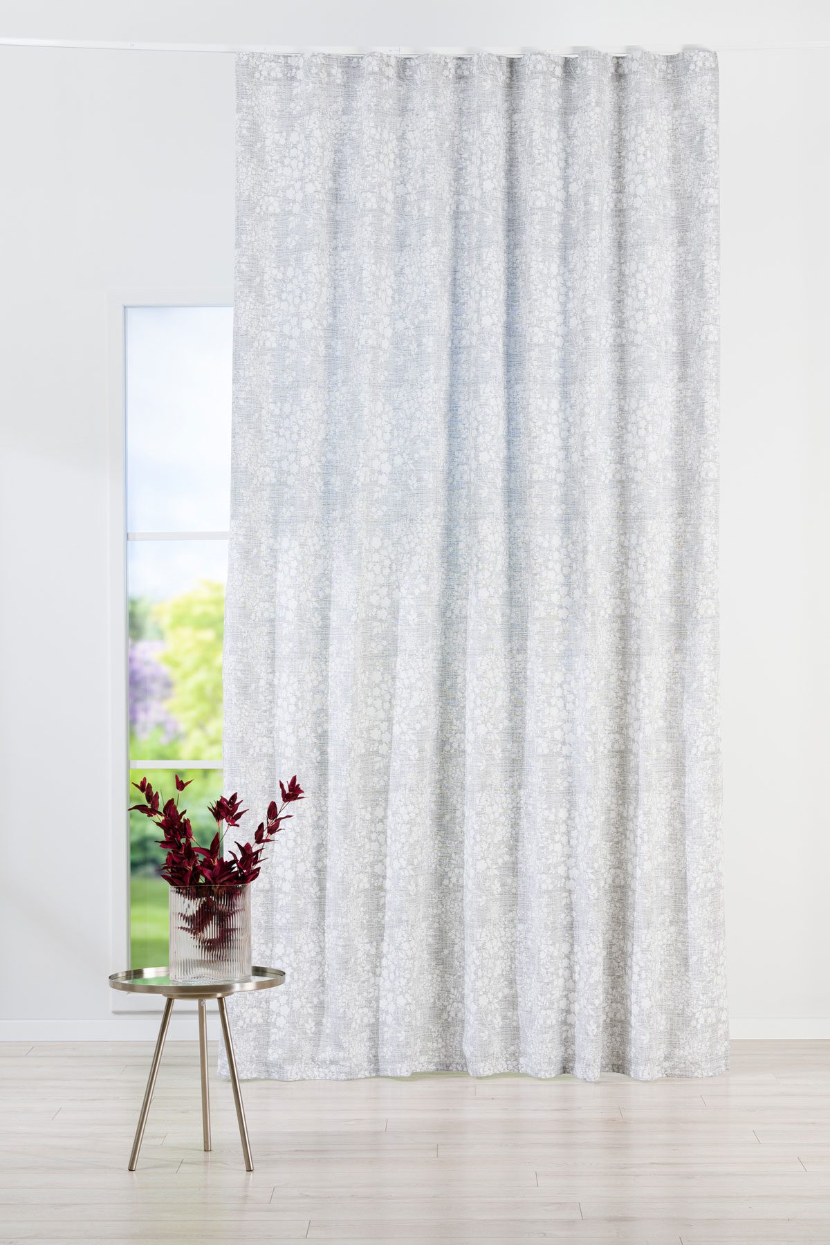 effie grey print curtain